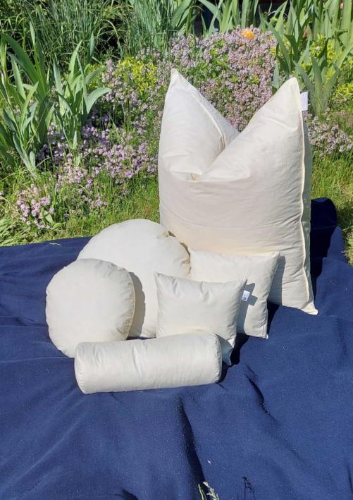 50 x 50 cm Daunenkissen mit 600 g Daunenfüllung Füllkissen Innenkissen