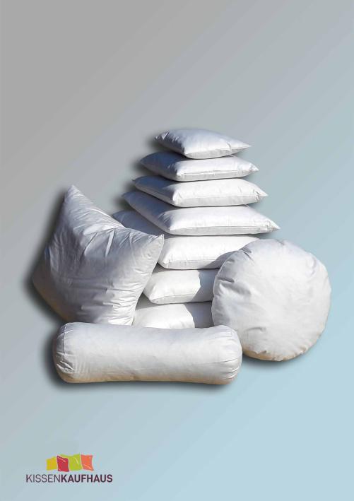 30 x 30 cm Daunenkissen mit 200 g Daunenfüllung Innenkissen Füllkissen